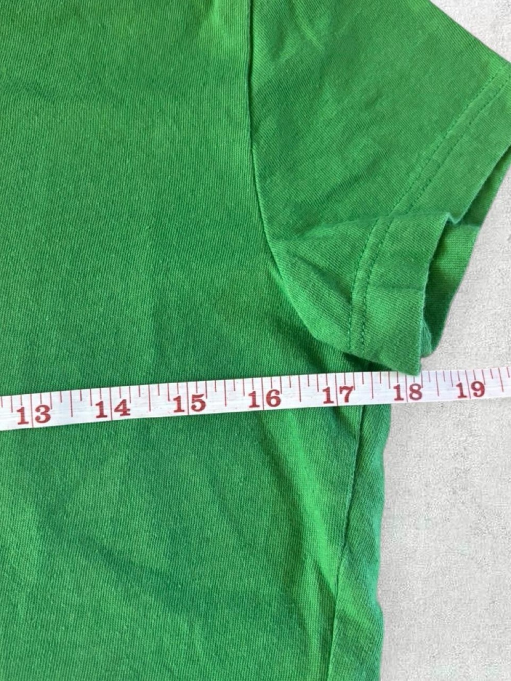 Y2K/Vintage Aeropostale Green Short Sleeve Baby Tee - Picture 4 of 5